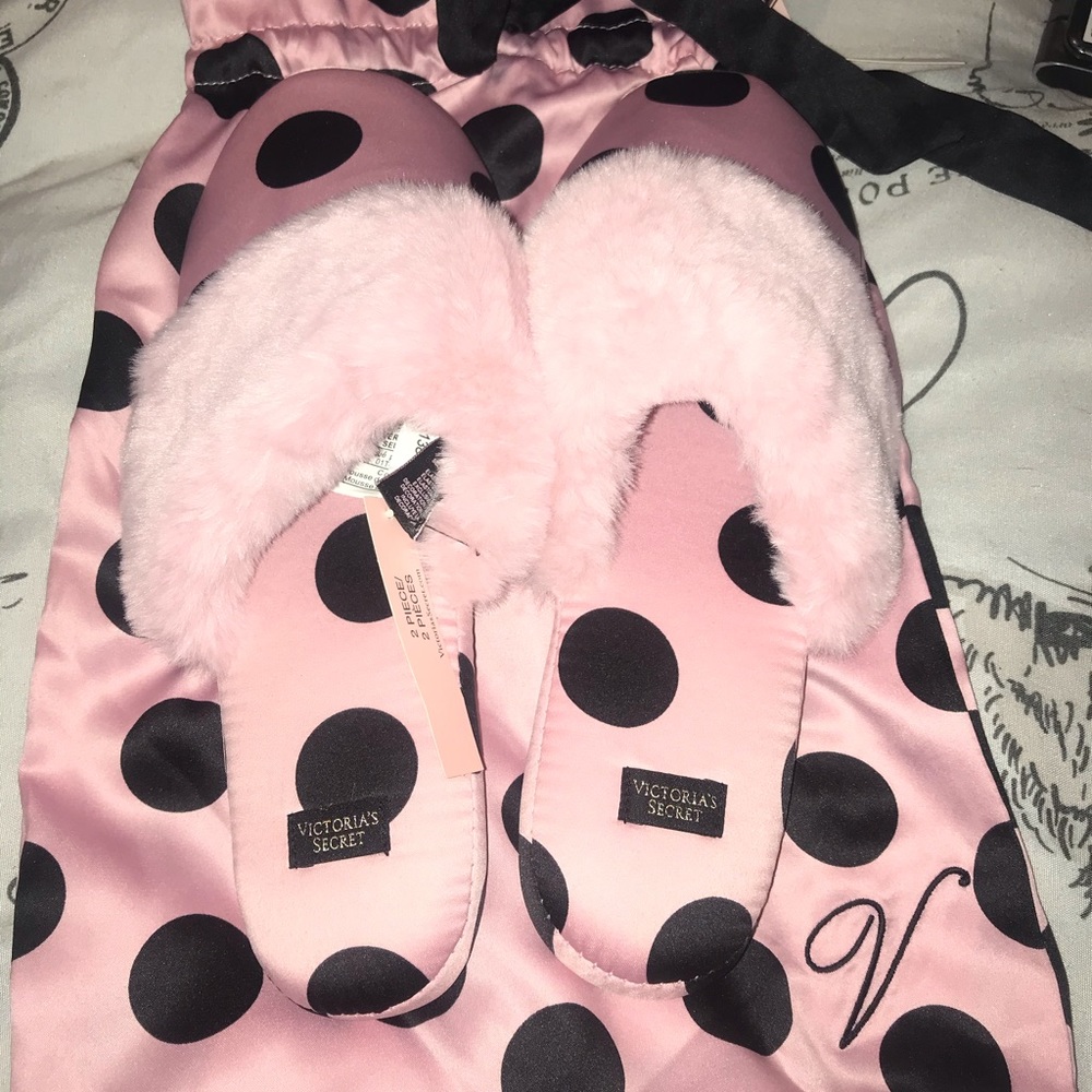 Victoria Secret Satin Slippers